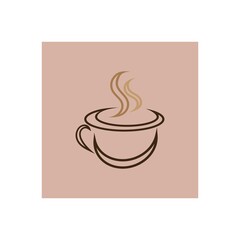 Coffee cup Logo Template