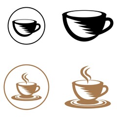 Coffee cup Logo Template