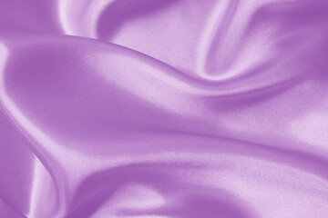 Purple pastel fabric texture background, detail of silk or linen pattern.