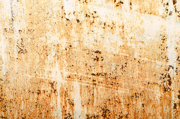 Old rusty metal background. Copy space. Design element