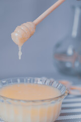 bowl with honey