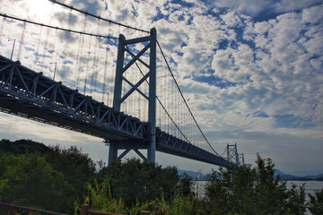 晩夏の瀬戸大橋