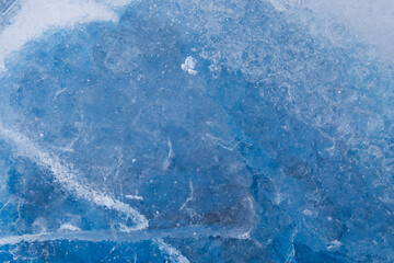 blue ice texture background