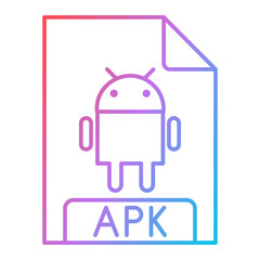 APK File Format Icon Design