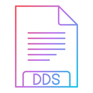 DDS File Format Icon Design