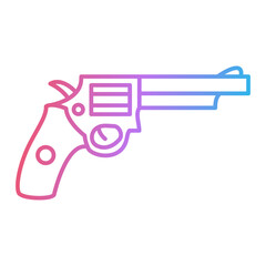 Revolver Icon Design