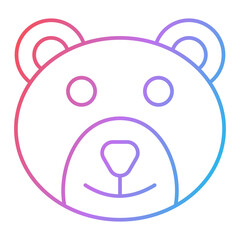 Teddy Bear Icon Design
