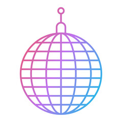 Mirror Ball Icon Design