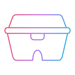 Lunch Box Icon Design