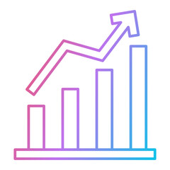 Business Growth Icon Design