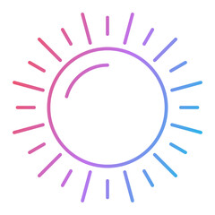 Sun Icon Design