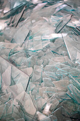Cristal glass roto broken