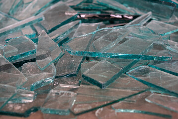 Cristal glass roto broken