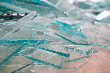 Cristal glass roto broken