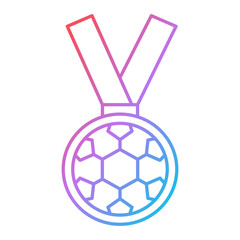 Fototapeta premium Medal Icon Design