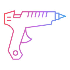 Glue Gun Icon Design