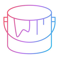 Paint Bucket Icon Design