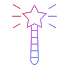 Magic Wand Icon Design