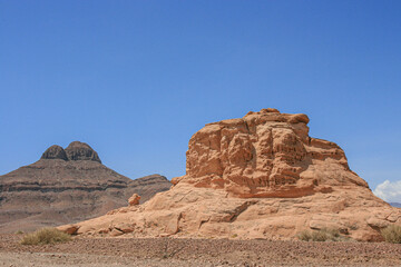 Fototapeta premium Arid landscape in Namibia