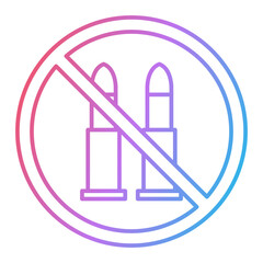 No War Icon Design