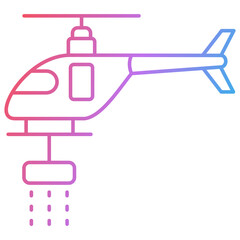 Fire Fighting Icon Design