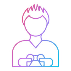 Gamer Boy Icon Design