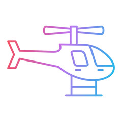 Helicopter Icon Design