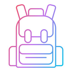 Backpack Icon Design