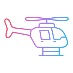 Helicopter Icon Design