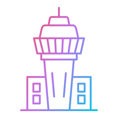 Control Tower Icon Design