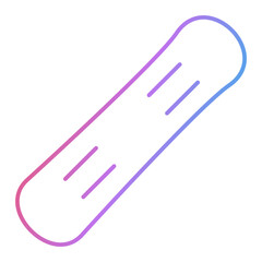 Snowboard Icon Design