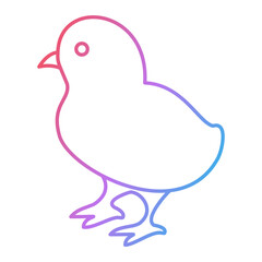Chick Icon Design