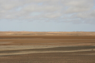 Arid landscape in Namibia