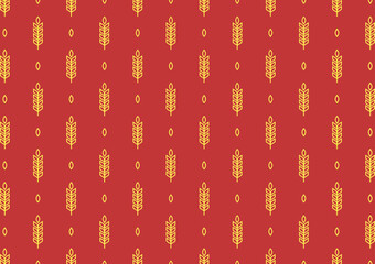 Wheat pattern wallpaper. oat symbol. free space for text. rice sign. Rice pattern wallpaper.