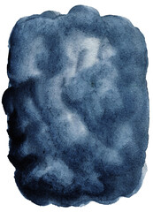 Watercolor blue spot,background,drop,fill,texture.Suitable for greeting cards,invitations,design works,crafts and hobbies