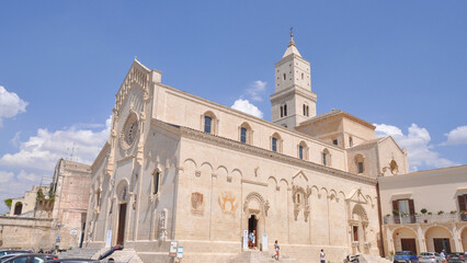 Fototapeta na wymiar Cathedral in Matera