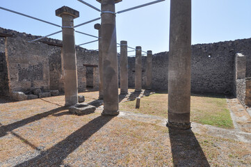 Pompeii archeological site in Pompeii
