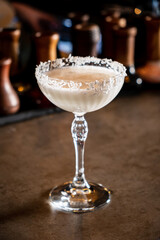 tasty cocktail in the bar