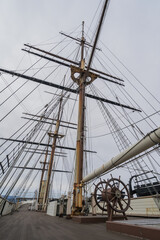 Fototapeta premium 江差 幕末の軍艦 (日本 - 北海道 - 開陽丸記念館)