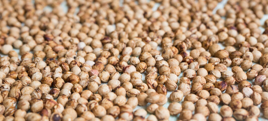 dried cherry pits texture background