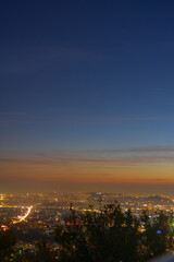 Dusk over Athens