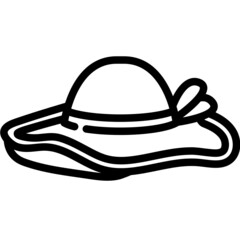 hat line icon