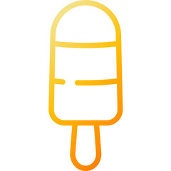 ice lolly gradient icon