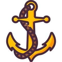 anchor line icon