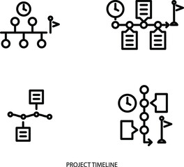 Project timeline  icon