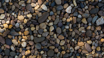 close up pebble pattern full background
