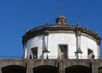 Monastery Serra do Pilar in Vilanova da Gaia,  Porto - Portugal 