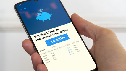 Souscrire à un fonds, demander à bénéficier d'un dispositif de réduction l'impôt.  Défiscalisation par placement à risque scpi SCPI en francais texte en français 