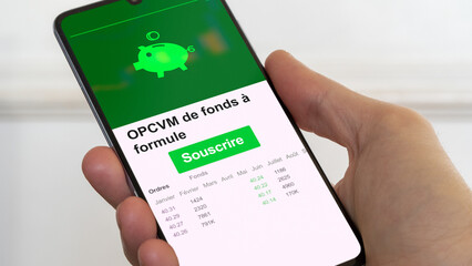 Souscrire à un opcvm, bénéficier d'un dispositif d'investissement. OPCVM Organisme de Placement Collectif en Valeurs Mobilières, FCPSICAV gestion collective investir dans une part du fond