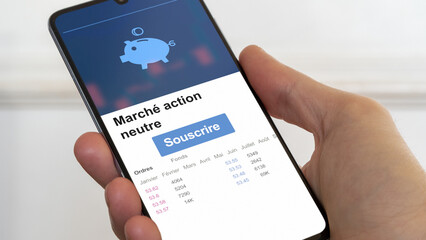 Souscrire à un fonds, demander à bénéficier d'un dispositif.  Placement à risque. Marché...